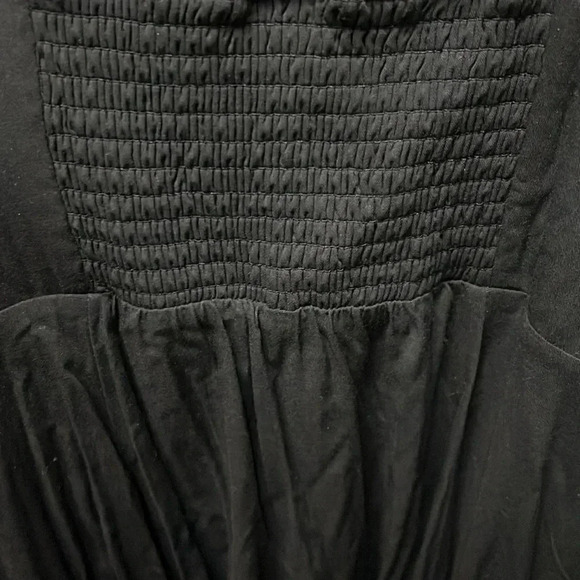 Torrid Midi Challis Asymmetrical Button-Front Dress 00 - Picture 7 of 10